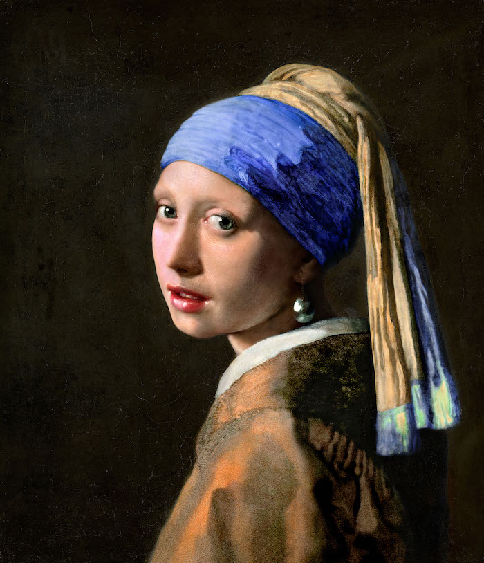 Johannes Vermeer's oil painting, 'Girl With a Pearl Earring'
