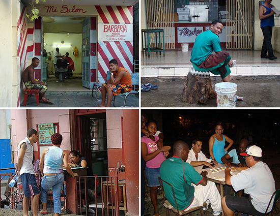 Photos of scenes from daily life in Havana, Cuba