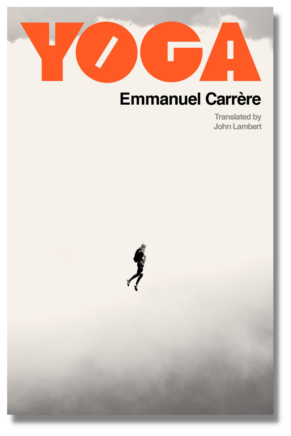 The cover of Emmanuel Carrère's "Yoga," tr. John Lambert