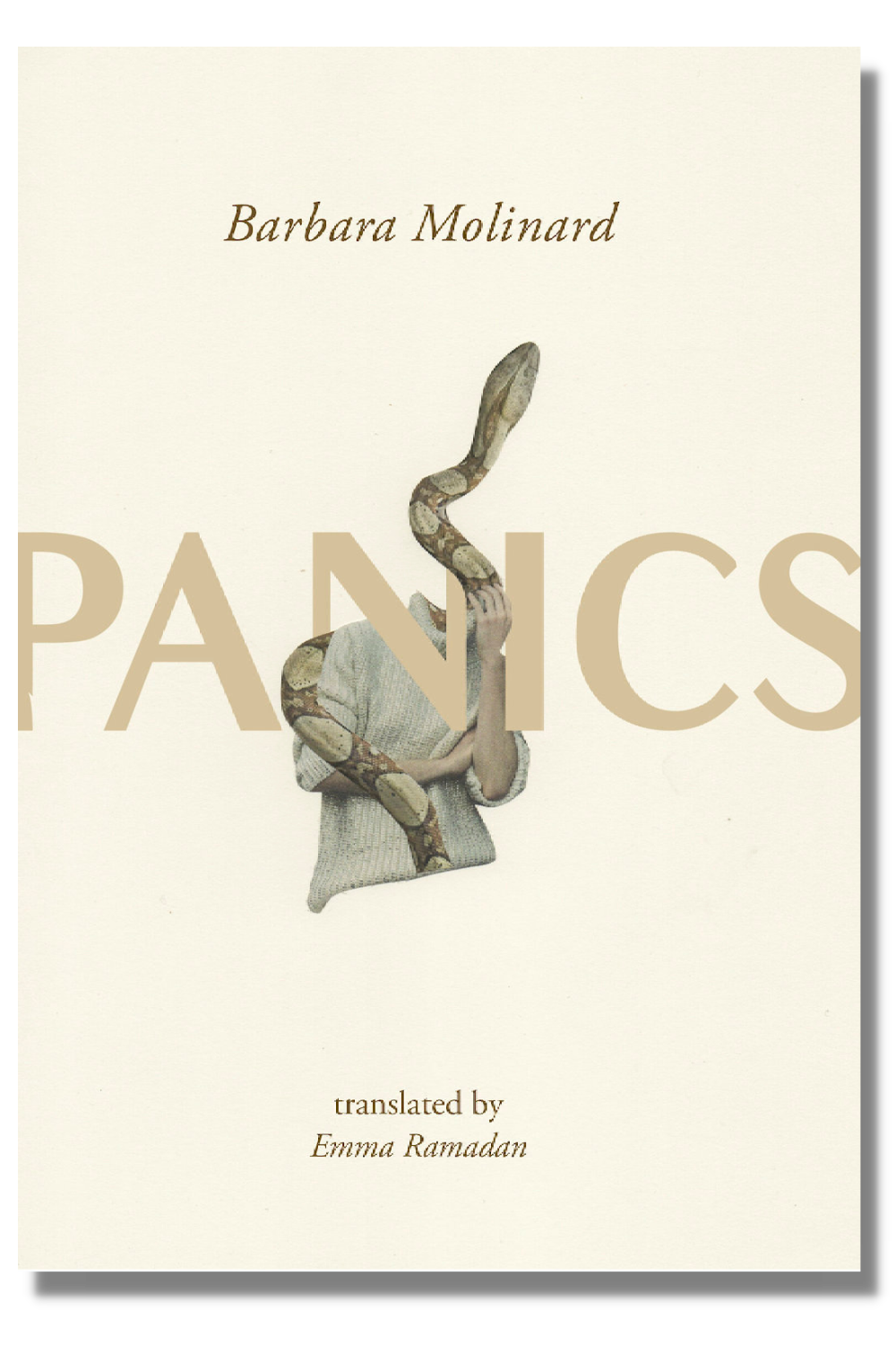 The cover of Barbara Molinard's "Panics," tr. by Emma Ramadan