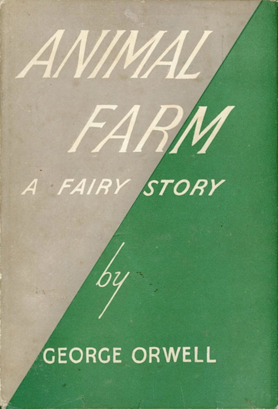 Cover of the novel Animal Farm