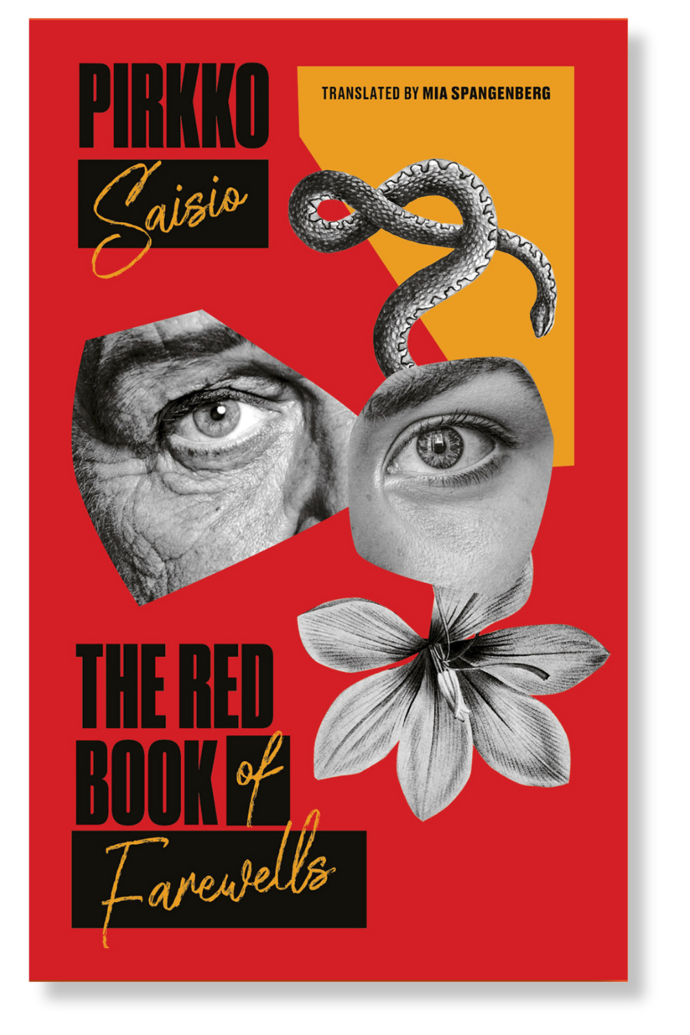 The cover of "The Red Book of Farewells"
