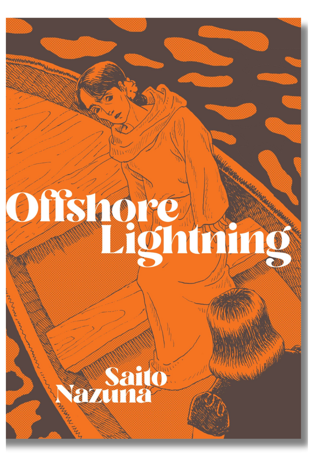 The cover of "Offshore Lightning" by Nazuna Saito, translated by Alexa Frank