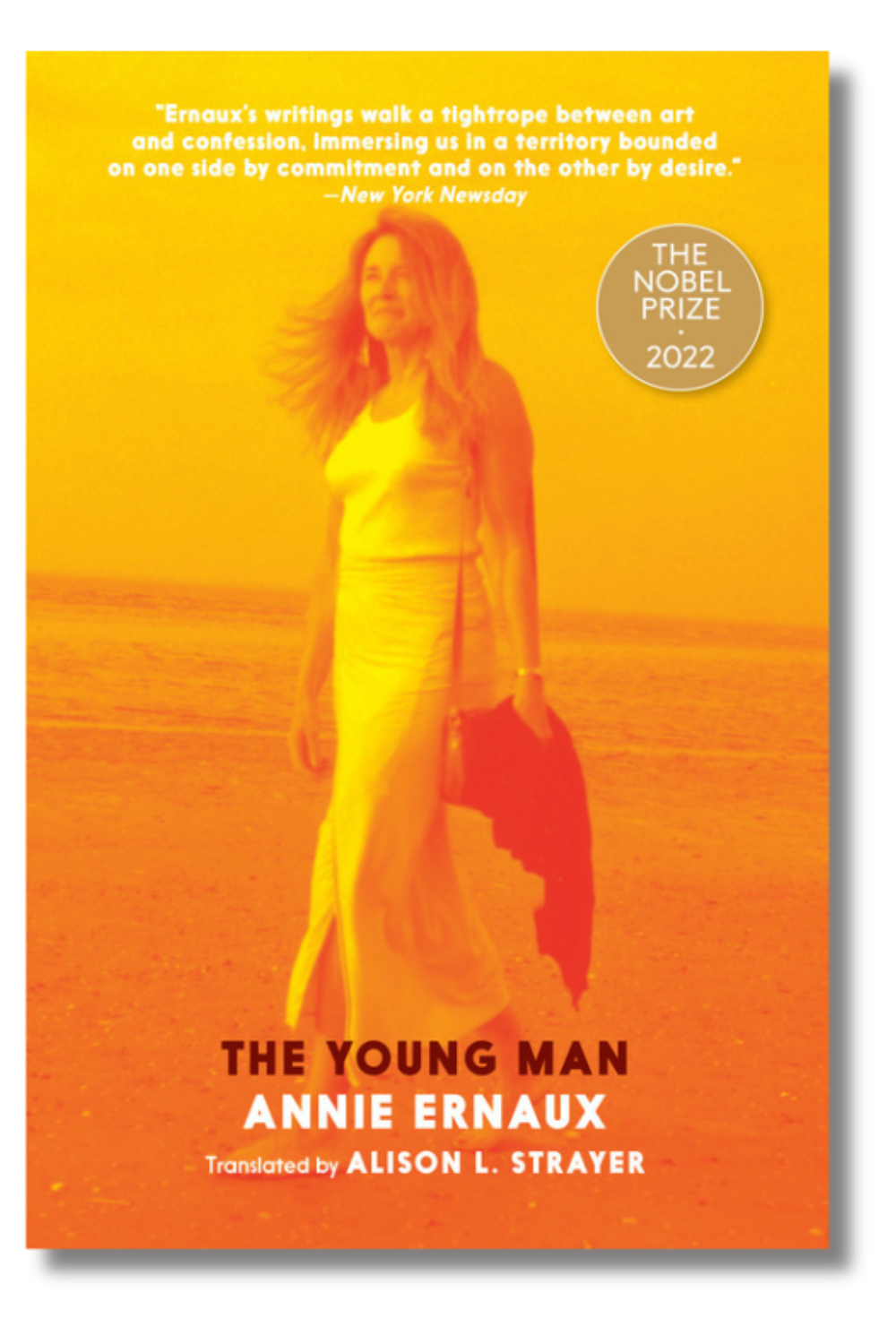 The cover of "The Young Man" by Annie Ernaux
