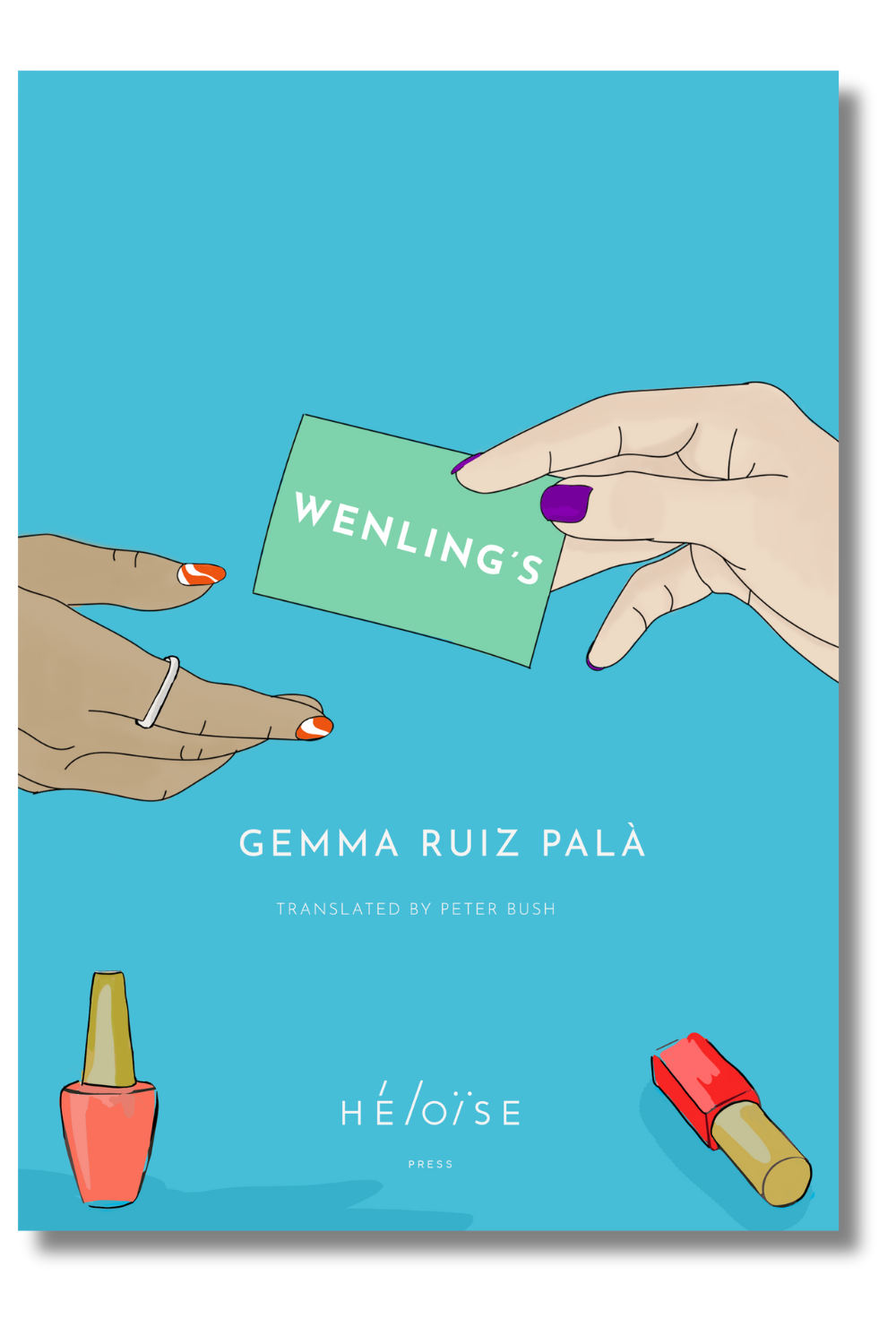 The cover of "Wenling's" by Gemma Ruiz Palà, tr. by Peter Bush