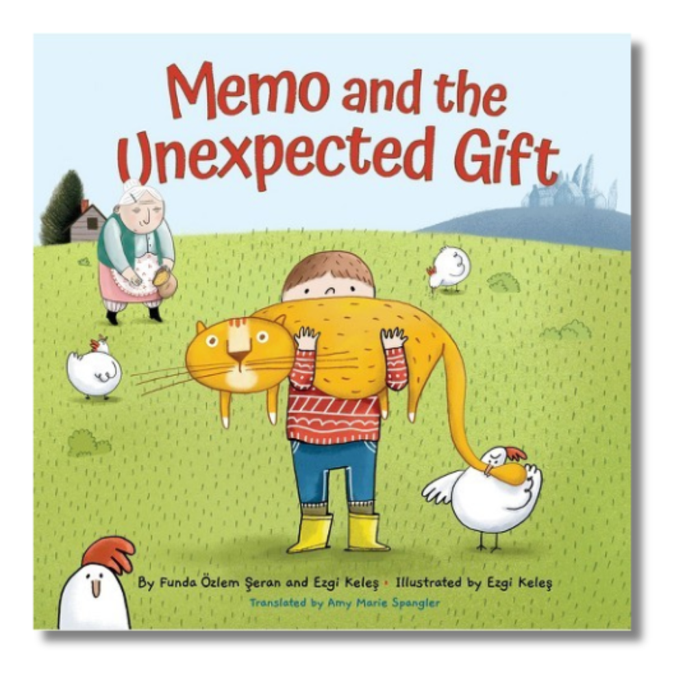 The cover of "Memo and the Unexpected Gift" by Funda Ozlem Seran and Ezgi Keles