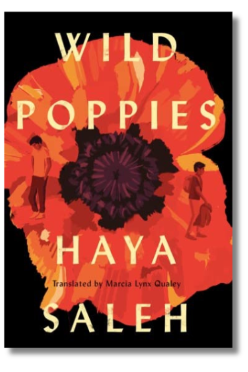The cover of "Wild Poppies" by Haya Saleh