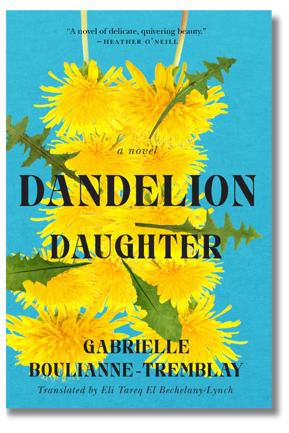 The cover of "Dandelion Daughter" by Gabrielle Boulianne-Tremblay, translated by Eli Tareq El Bechelany-Lynch