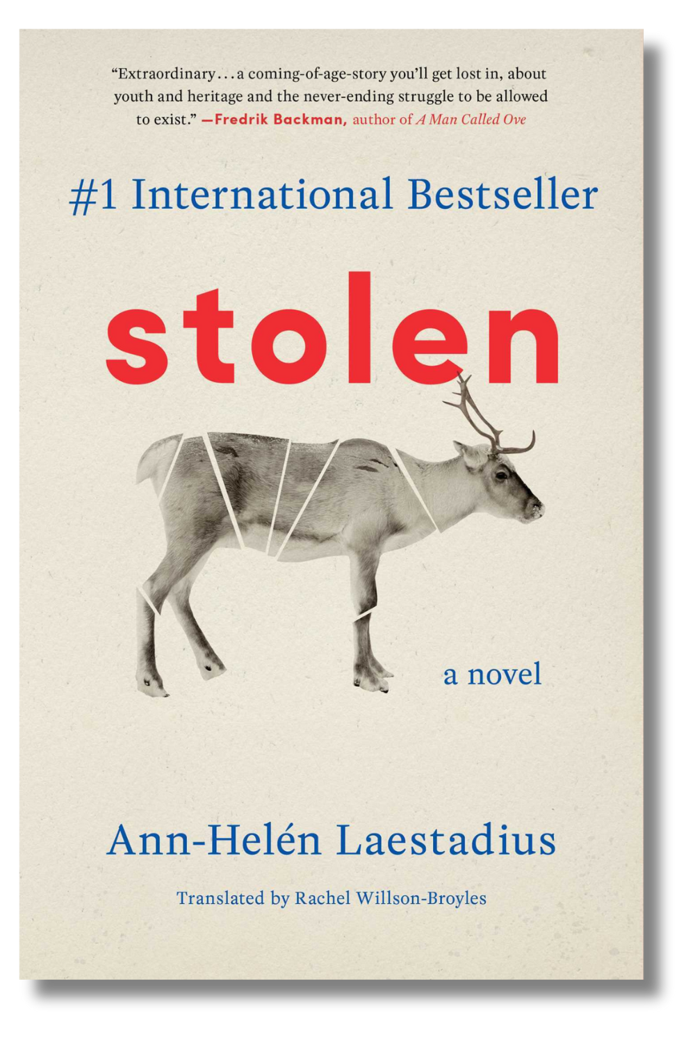 The cover of "Stolen" by Ann-Helén Laestadius, translated by Rachel Willson-Broyles