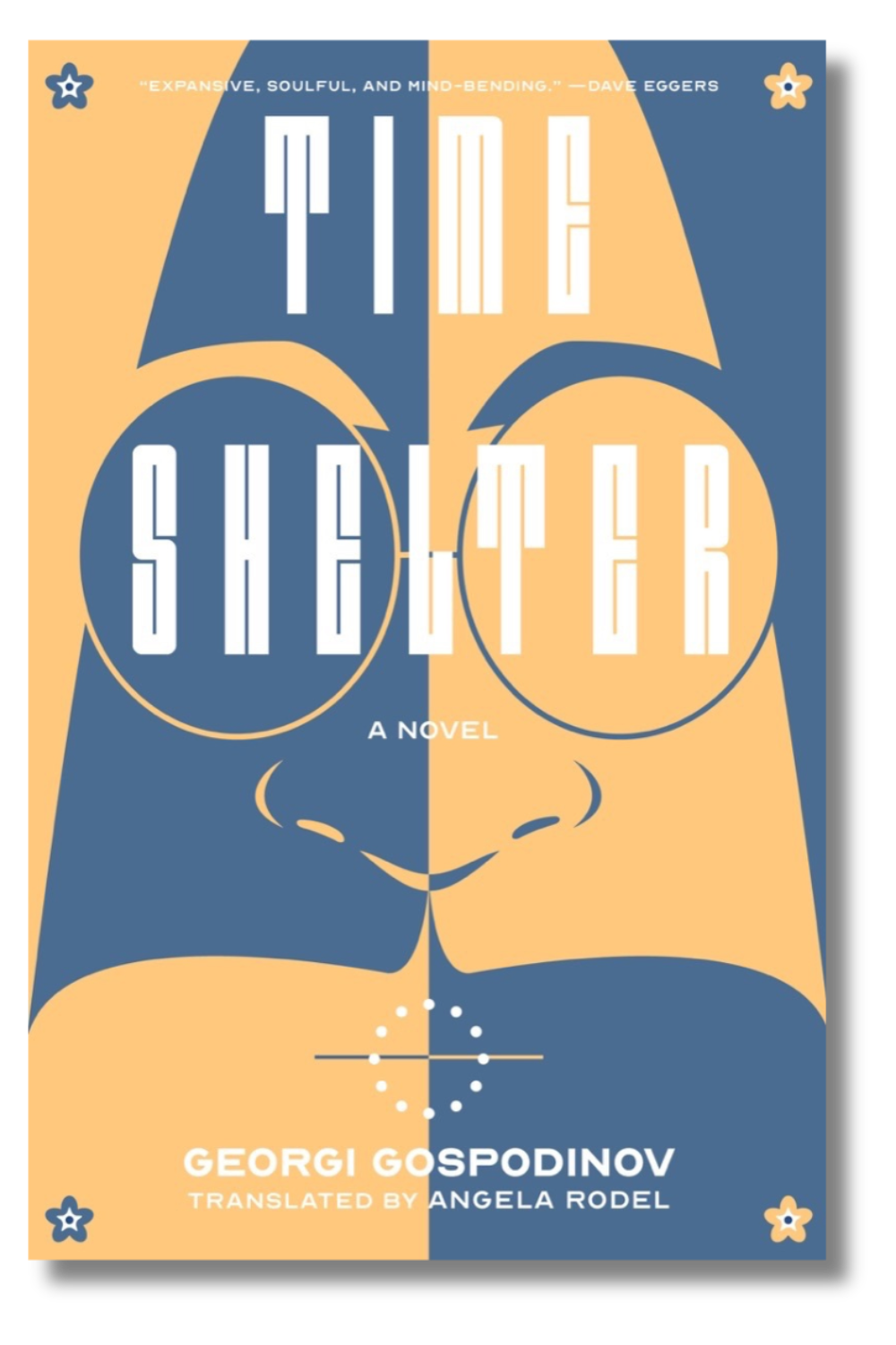 The cover of Georgi Gospodinov's "Time Shelter," translated by Angela Rodel