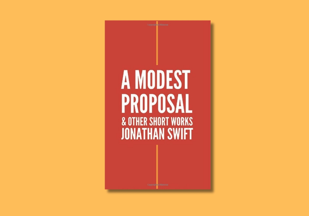 cover of jonathan swift's a modest proposal