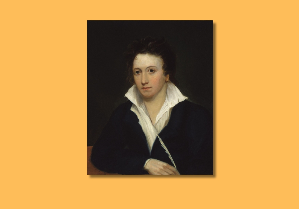 portrait of percy bysshe shelley