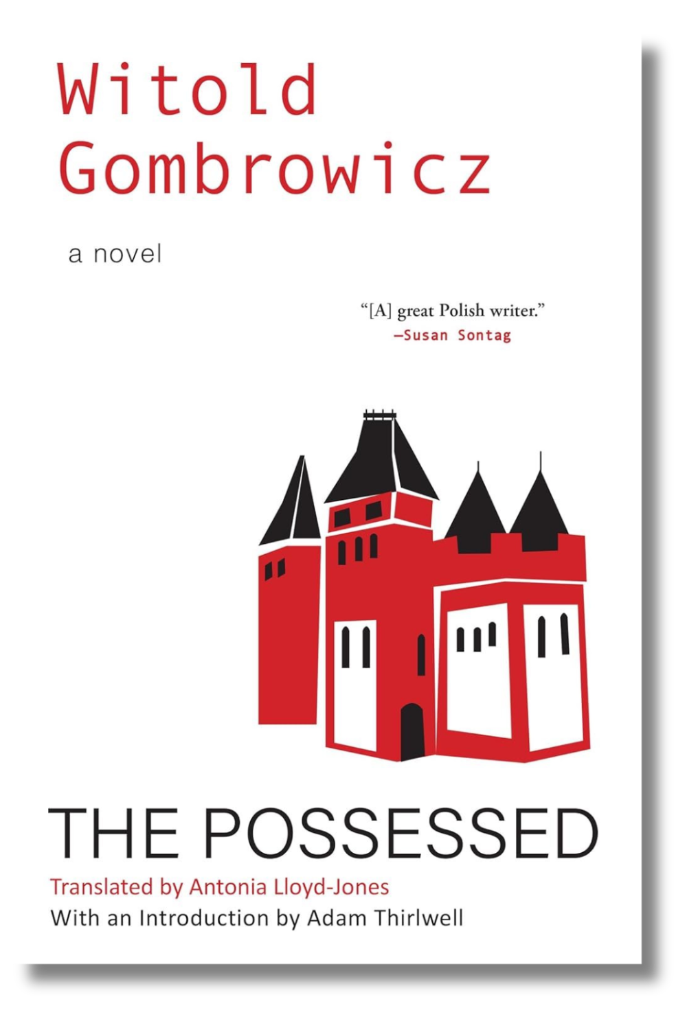 The cover of "The Possessed" by Witold Gombrowicz, tr. by Antonia Lloyd-Jones