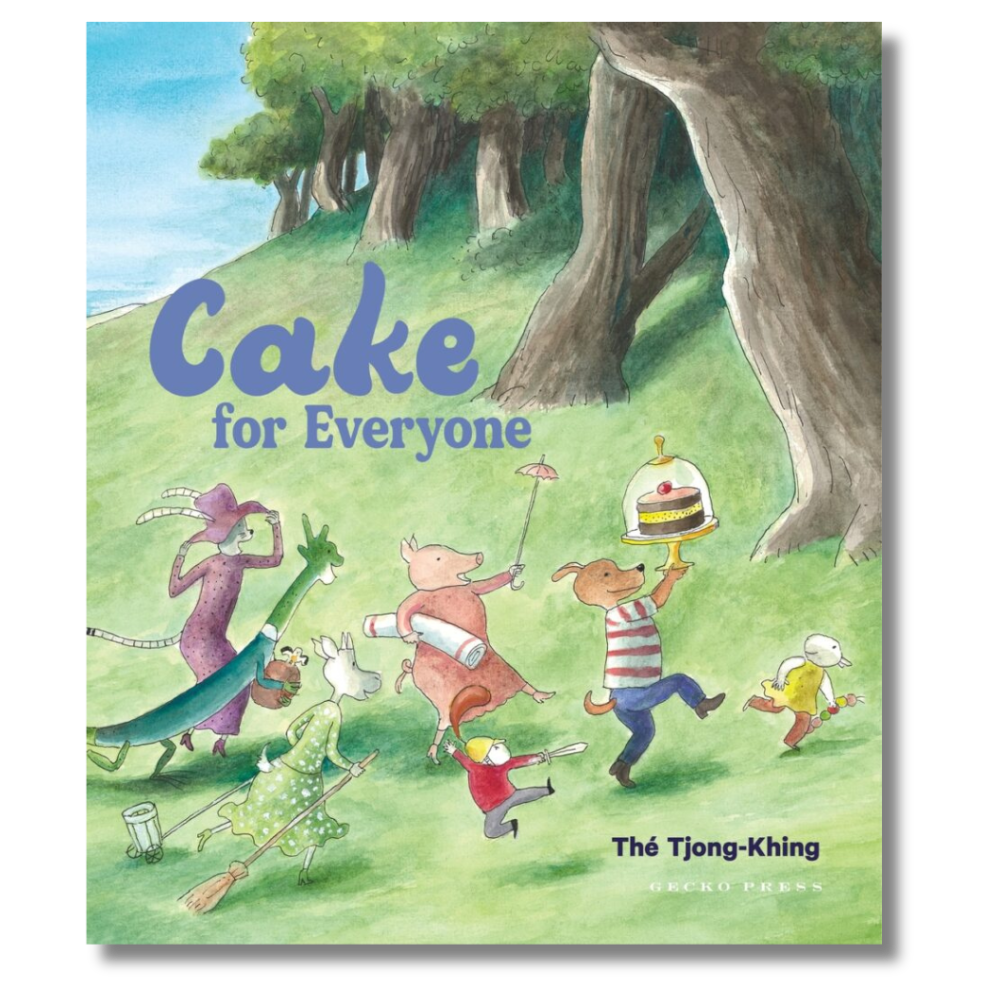 The cover of "Cake for Everyone" by Thé Tjong-Khing