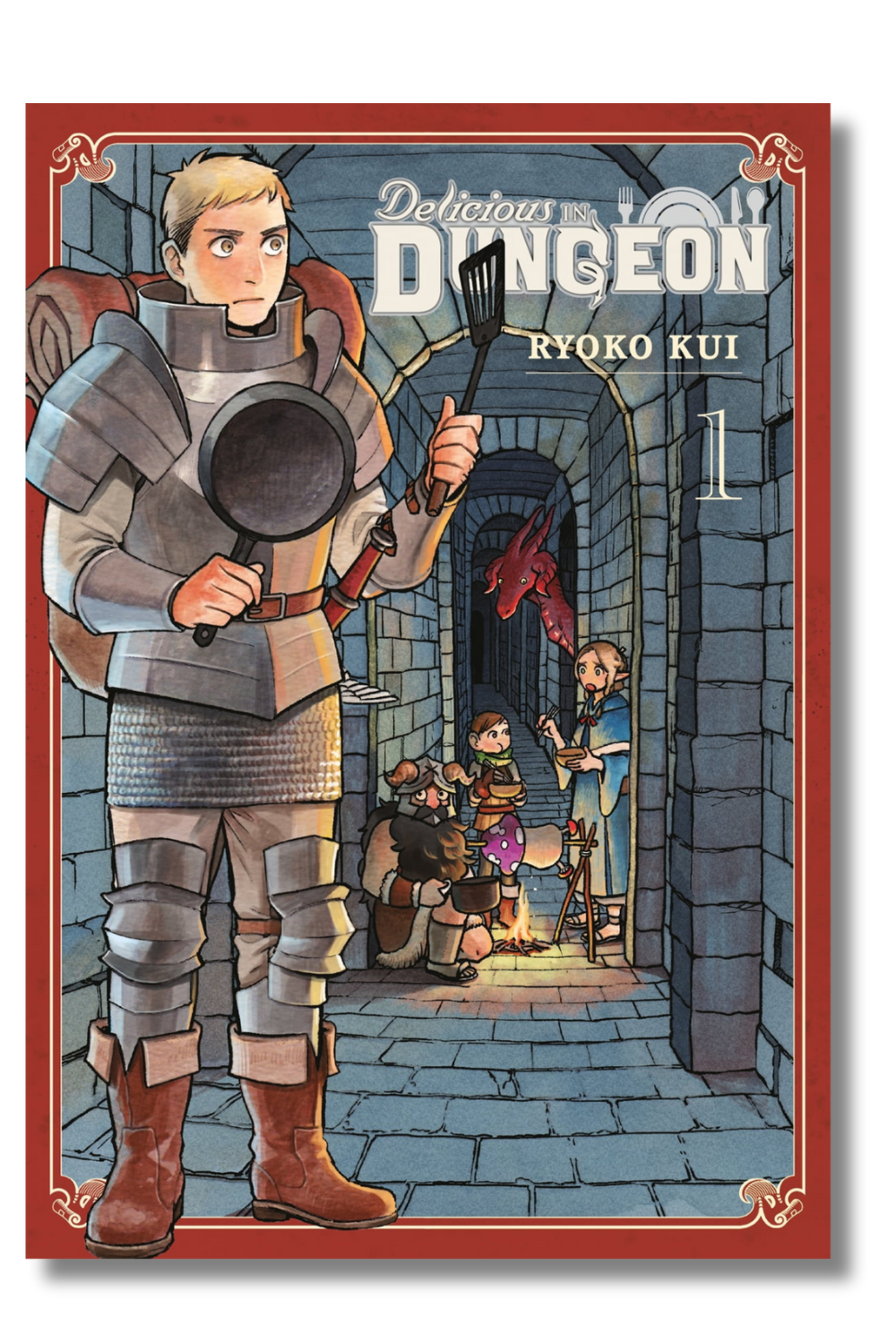 The cover of "Delicious in Dungeon" by Ryoko Kui, tr. by Taylor Engel