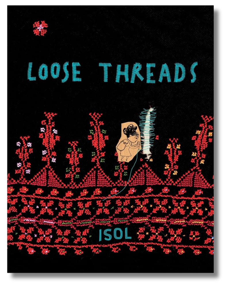 The cover of "Loose Threads" by Isol, translated from Spanish by Lawrence Schimel