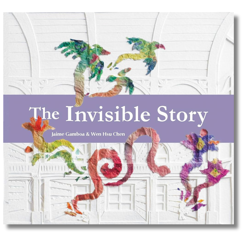 The cover of "The Invisible Story" by Jaime Gamboa and Wen Hsu Chen, translated from Spanish by Daniel Hahn